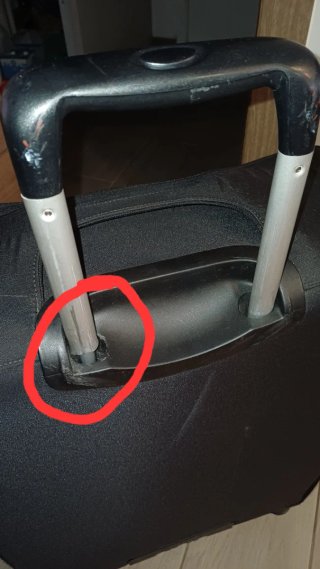 Maleta blanda Samsonite negra