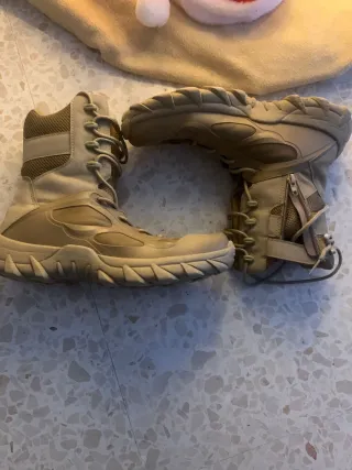 Botas Airsoft, Caza o Senderismo Beige