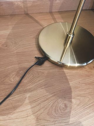 Lámpara de pie estilo industrial