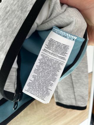 Nike Tech Fleece Hoodie Azul Blanco