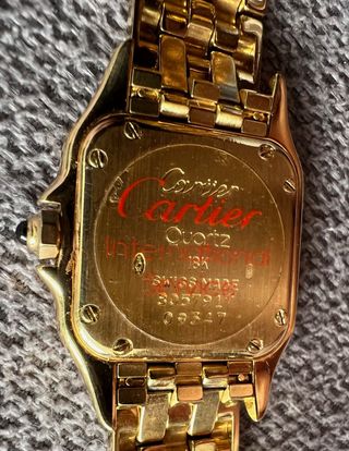 Reloj Cartier Panthere Oro 18K Quartz 22mm