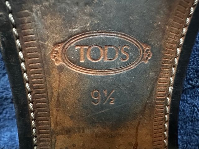 Mocassini TOD'S scamosciati marrone