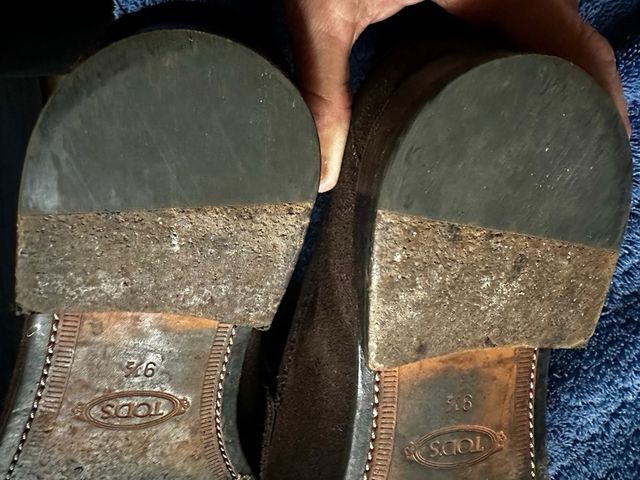 Mocassini TOD'S scamosciati marrone