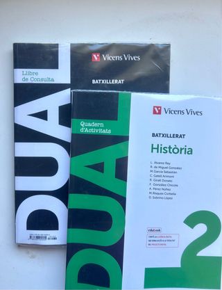Llibre de consulta i quadern d’activitats Història