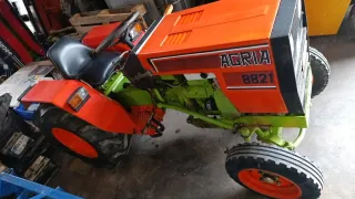 Mini tractor Iseki TL1900 con rotovator