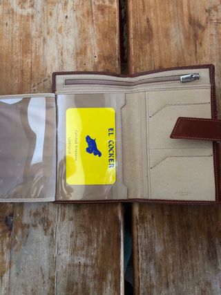 Billetero Piel Ubrique Marrón