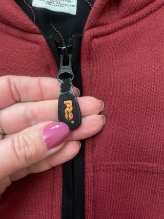 Chaqueta con capucha Timberland roja