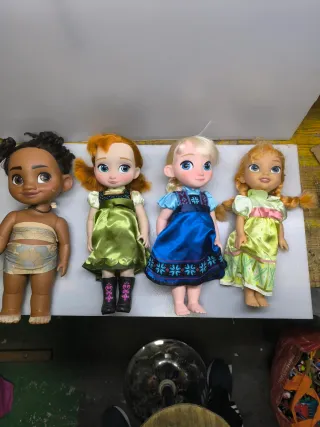 Set di 4 bambole Disney