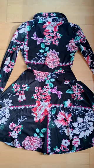 Vestido camisero estampado Inside