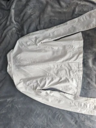 Americana vaquera blanca