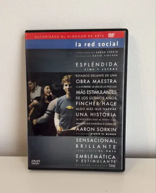 Pelicula DVD La Red Social