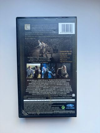 VHS El Señor de los Anillos: La Comunidad del Anil
