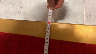 Perchero dorado decoración escaparate