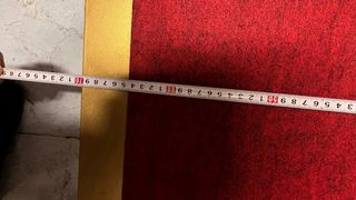 Perchero dorado decoración escaparate