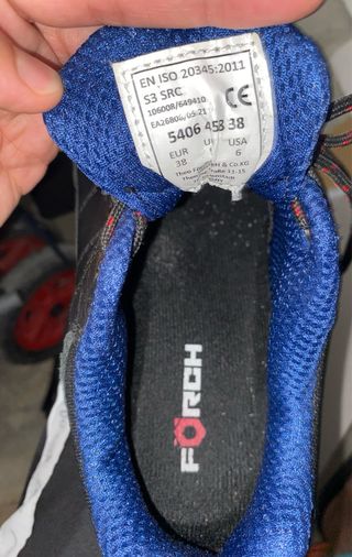 Zapatos FORCH negros nuevo