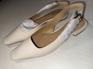 Bailarinas Michael Kors Beig y Doradas