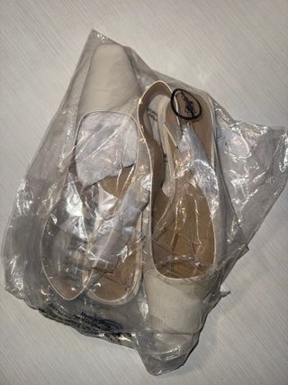 Bailarinas Michael Kors Beig y Doradas