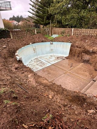 Piscina prefabricada de fibra