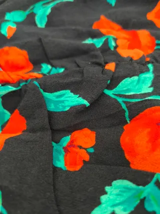 Vestido corto Zara estampado floral