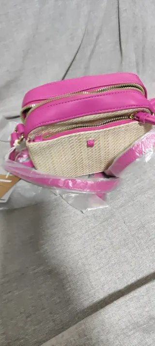 Carpisa borsetta beige e fucsia