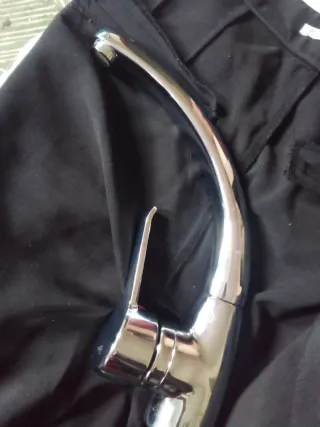 Grifo de agua cromado