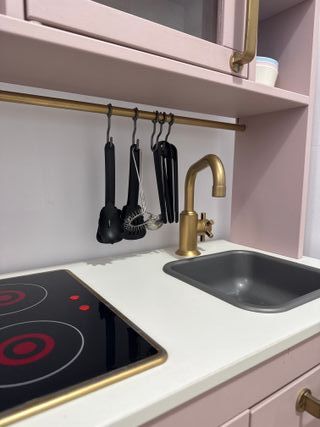 Cucina per bambini IKEA rosa