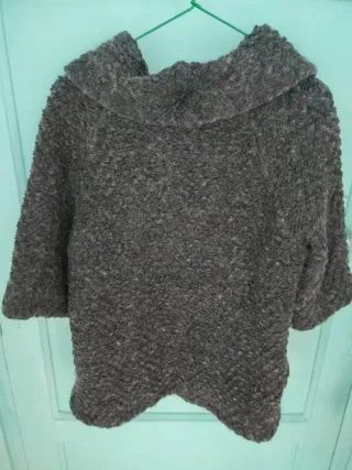 Jersey Zara Bouclé Gris