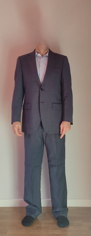 Traje de vestir azul