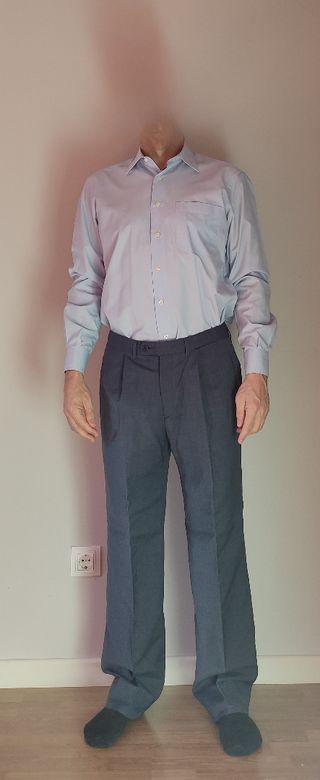 Traje de vestir azul