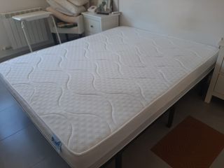 Base cama 150x190cm con colchón