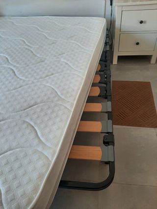 Base cama 150x190cm con colchón
