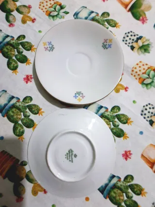 12 Piattini Seltmann Weiden Porcellana