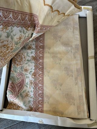 Jogo de lençóis casal 195x256 e fronhas