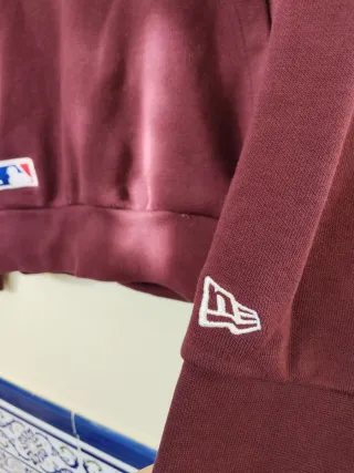 Sudadera New York Yankees Morada Talla M