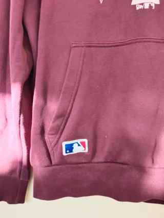 Sudadera New York Yankees Morada Talla M