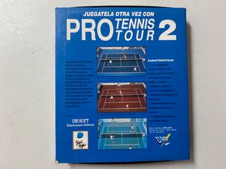 Pro Tennis Tour 2 Amiga Ubi Soft Videojuego