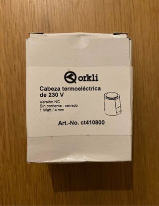 Cabezal Termoeléctrico Orkli 230V NC NUEVO