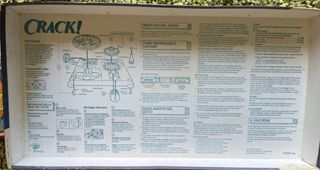 Gioco da tavolo Crack! MB Giochi anni 80