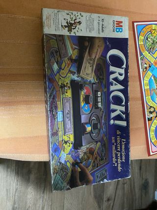 Gioco da tavolo Crack! MB Giochi anni 80