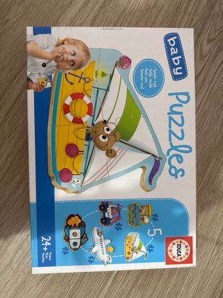 Puzzles Educa Baby Vehículos 24 Meses+