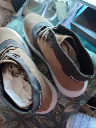 Botines Dombers Marrones y Negros