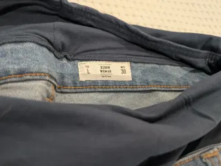 Pantalón premamá vaquero azul