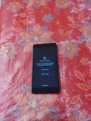 Xiaomi Redmi Note 4 nero bloccato
