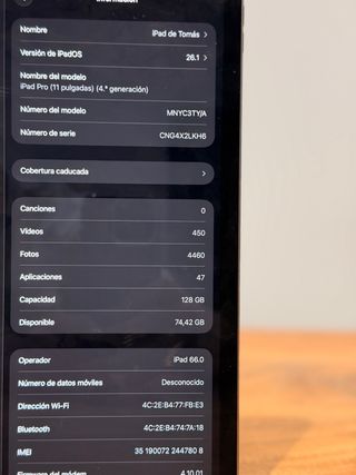 iPad Pro 11 M2 Wifi+Cellular