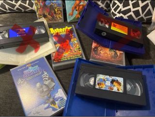 Lote VHS Colección películas familiares
