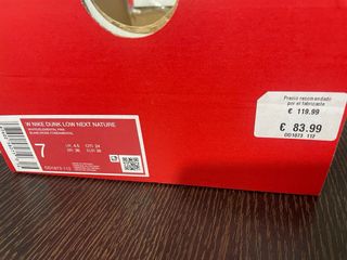 Nike Dunk Low Rosa y Blanco