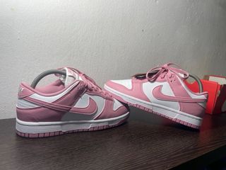 Nike Dunk Low Rosa y Blanco