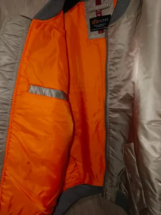 Chaqueta Alpha Industries MA1 Talla XL  vintage sa