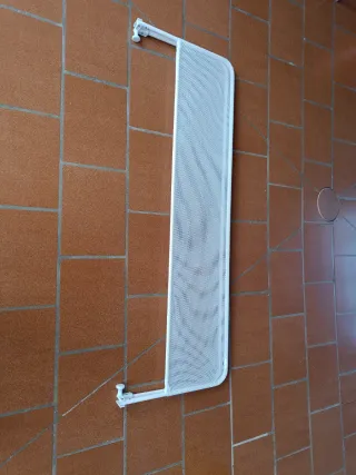 Barrera de Cama Infantil Blanca