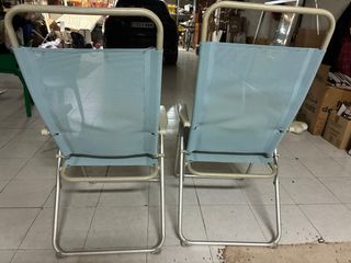 Sillas de Playa Plegables (2 unidades)